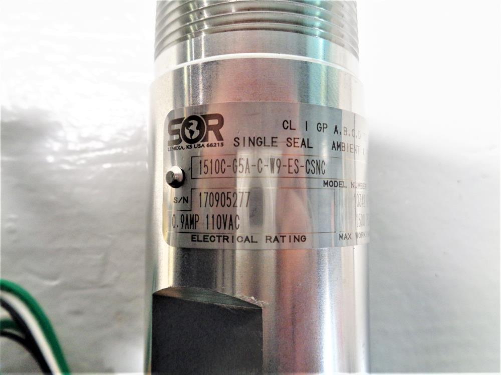 SOR Float Level Switch 1510C-G5A-C-W9-ES-CSNC